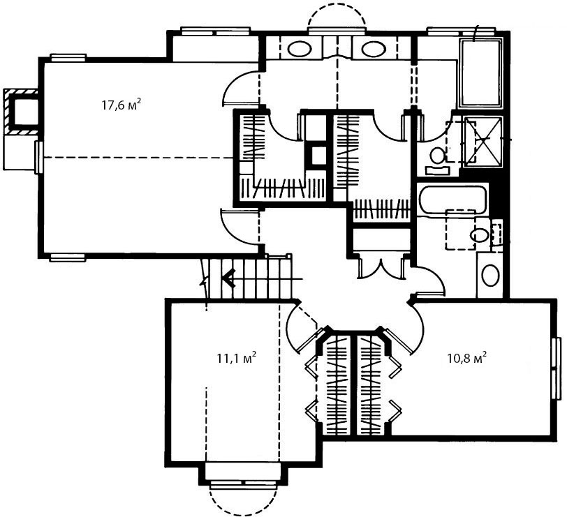 План второго этажа 12