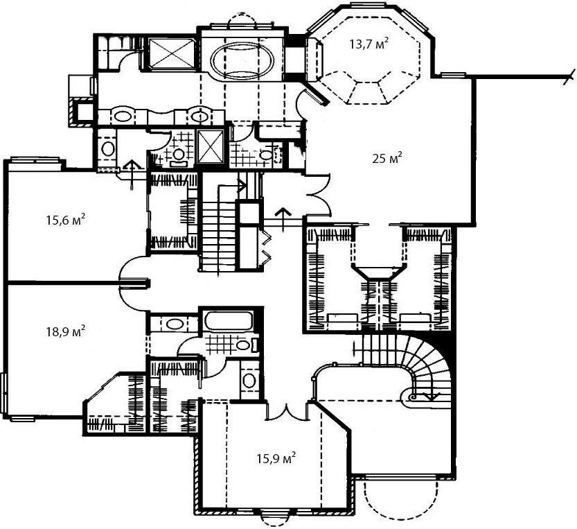 План второго этажа 4